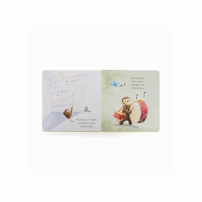 Jellycat I Know A Aap Boeken | XV2134895